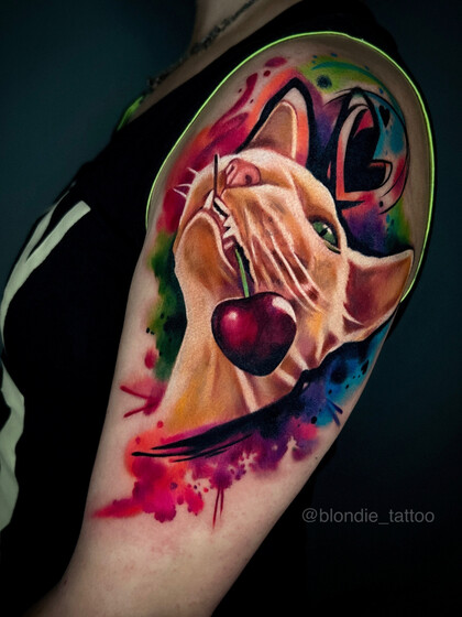 Tattoo-Ideen # Tattoo Artist Albina Kruchinina / blondie_tattoo