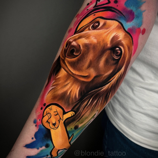 Männlich Schwarz und Grau Realismus tattoo auf Unterarm #79774 | Tattoo Artist Albina Kruchinina / blondie_tattoo