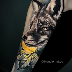 Weiblich Farbe Realismus tattoo auf Unterarm #79775 | Tattoo Artist Albina Kruchinina / blondie_tattoo