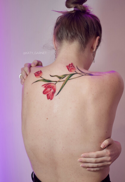 Tattoo-Ideen # Tattoo Artist Ekaterina Garnet / Katy Garnet