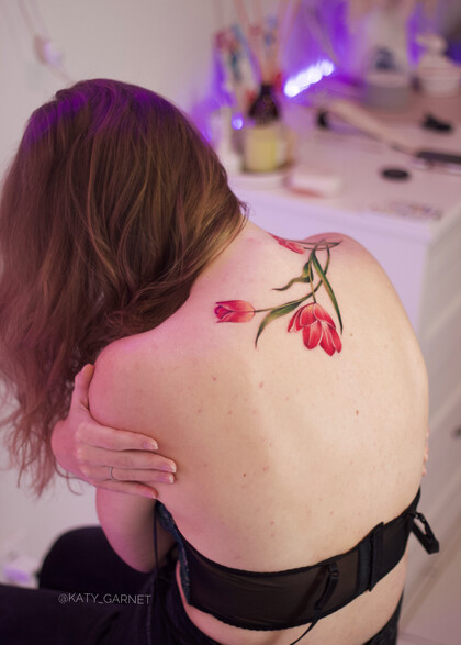 Tattoo-Ideen # Tattoo Artist Ekaterina Garnet / Katy Garnet