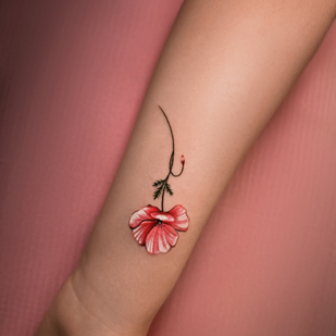 Weiblich Farbe  tattoo auf Unterarm #81168 | Tattoo Artist Lyubov Karmanova