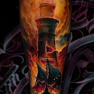 Farbe Realismus tattoo #81549 | Tattoo Artist Dmitriy Varlakov