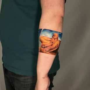 Männlich Farbe Realismus tattoo auf Unterarm #82640 | Tattoo Artist Aleksey Shitov