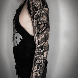 tattoo #82822 | Tattoo Artist Mihail Gromovchuk / Leeahim_tattoo