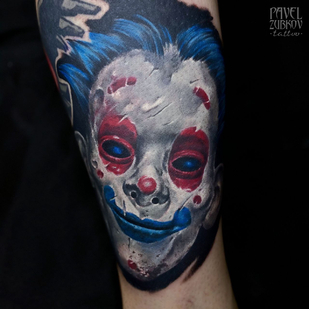 Männlich Farbe Realismus tattoo auf Schienbein #82982 | Tattoo Artist Pavel Zubkov