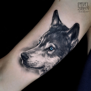 Weiblich Schwarz und Grau Realismus tattoo #83012 | Tattoo Artist Pavel Zubkov