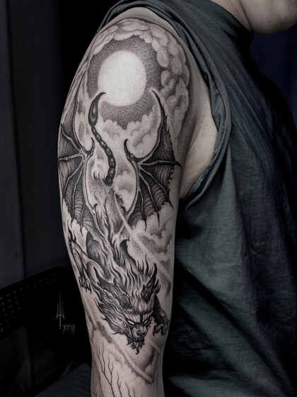 Tattoo-Ideen #83104 Tattoo Artist Aleksandr Shkuratov