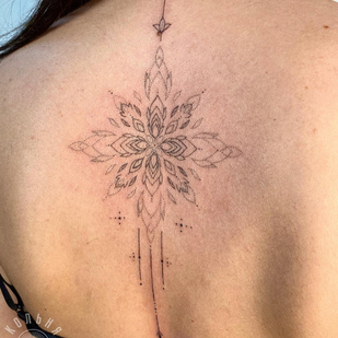 Weiblich Schwarz Schmuck tattoo auf Ärmel #83160 | Tattoo Artist Ekaterina Maximova