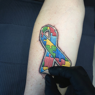 Männlich  Patch tattoo auf Unterarm #83239 | Tattoo Artist Layor Dau