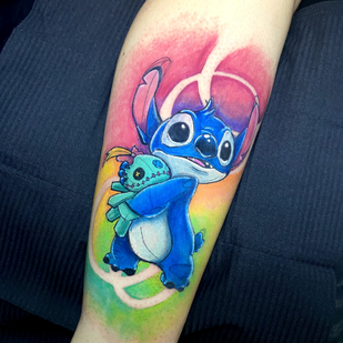 Weiblich  Illustrativ tattoo auf Bein #83242 | Tattoo Artist Layor Dau