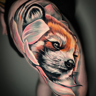 Weiblich   tattoo auf Bein #83368 | Tattoo Artist Albina Kruchinina / blondie_tattoo
