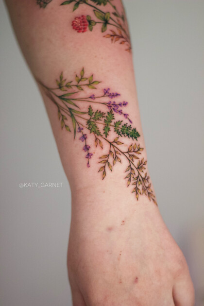 Tattoo-Ideen # Tattoo Artist Ekaterina Garnet / Katy Garnet