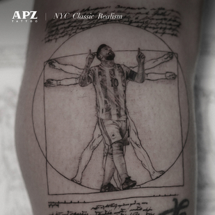 Männlich Schwarz und Grau Realismus tattoo auf Bein #85998 | Tattoo Artist Apz Tattoo