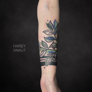 Weiblich Farbe  tattoo auf Unterarm #85355 | Tattoo Artist Harey Snaut