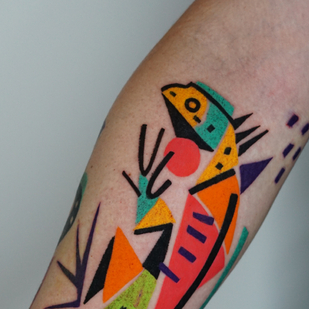 Männlich  Illustrativ tattoo #83714 | Tattoo Artist Marta Kudu