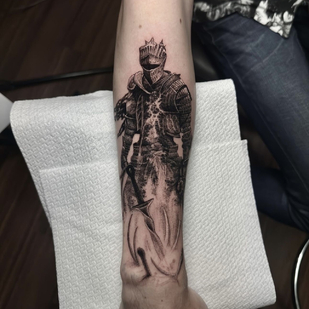 Schwarz und Grau Horror tattoo #86402 | Tattoo Artist Mel (evgenymel,evgenii malgin)