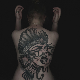 tattoo #87036 | Tattoo Artist Mr.Evil Ruslan Bazhanov