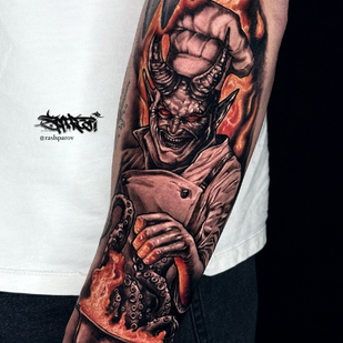 Schwarz  tattoo #90508 | Tattoo Artist Rasl Sparov