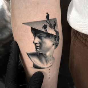 Schwarz und Grau  tattoo #86645 | Tattoo Artist Vytautas Vy