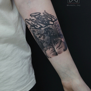 tattoo #90049 | Tattoo Artist Daniil Ivanov