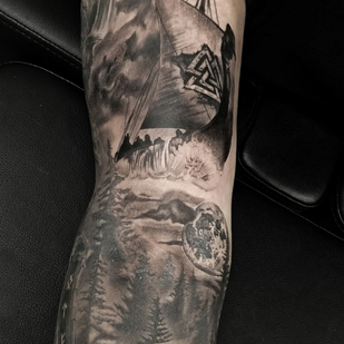 tattoo #90050 | Tattoo Artist Daniil Ivanov