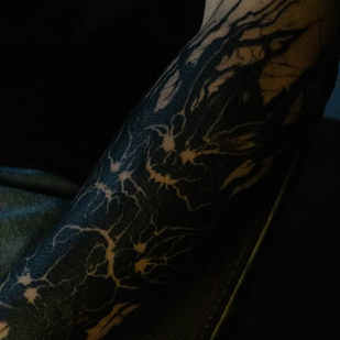 Männlich Schwarz Grafik tattoo #87020 | Tattoo Artist Denis Piligrim