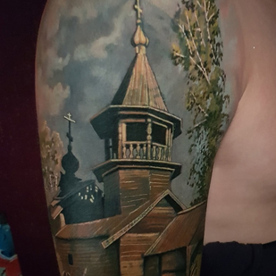 tattoo #90001 | Tattoo Artist Dmitriy Chikaev