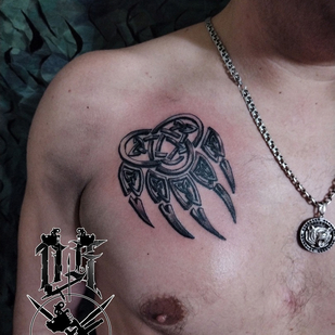 Schwarz und Grau  tattoo #87533 | Tattoo Artist Dmitriy Kobelev