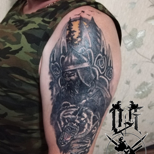 Farbe  tattoo #87535 | Tattoo Artist Dmitriy Kobelev