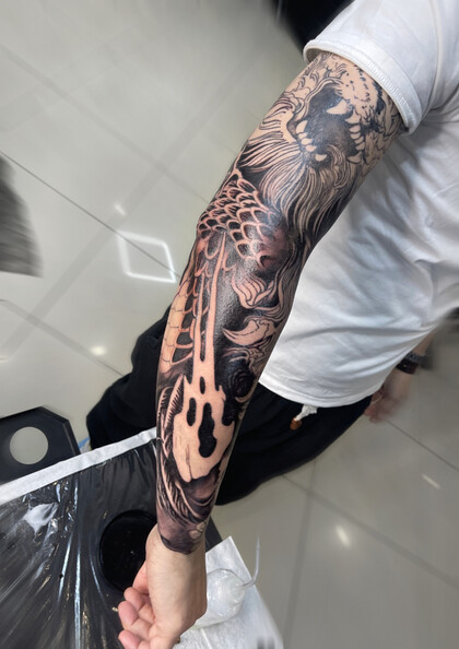 Tattoo-Ideen #85380 Tattoo Artist Dmitriy Popov 