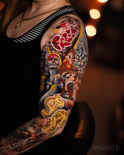 Tattoo-Ideen #84765 Tattoo Artist Dmitriy Sheyb