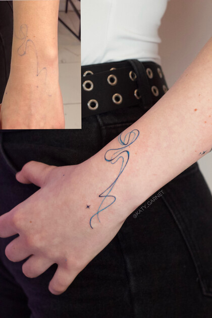 Tattoo-Ideen # Tattoo Artist Ekaterina Garnet / Katy Garnet