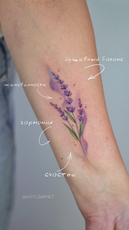 Tattoo-Ideen # Tattoo Artist Ekaterina Garnet / Katy Garnet