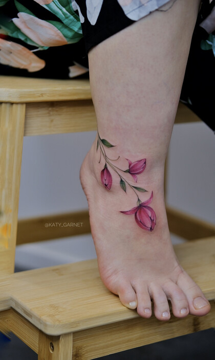 Tattoo-Ideen # Tattoo Artist Ekaterina Garnet / Katy Garnet