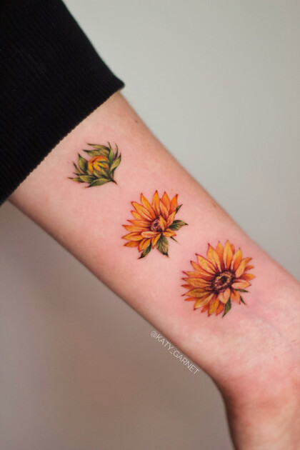 Tattoo-Ideen # Tattoo Artist Ekaterina Garnet / Katy Garnet