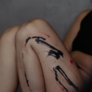 Abstrakt tattoo #83578 | Tattoo Artist Mihail Morrison