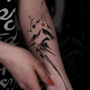 Autorenstil tattoo #83581 | Tattoo Artist Mihail Morrison