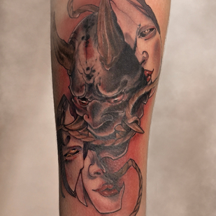 Männlich Farbe  tattoo #88679 | Tattoo Artist Sergeeva Tattoo