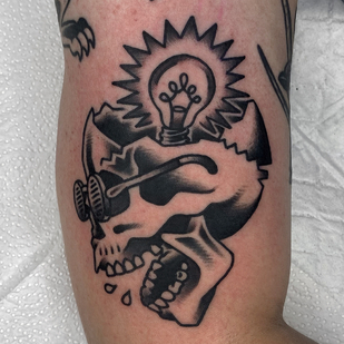 Männlich Schwarz und Grau  tattoo #88710 | Tattoo Artist Nikita Radeckiy