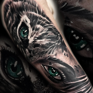 Weiblich Farbe Realismus tattoo auf Unterarm #88007 | Tattoo Artist Sergey Martynov