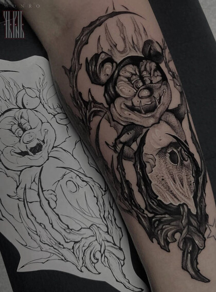 Tattoo-Ideen # Tattoo Artist Yuliy Monro 