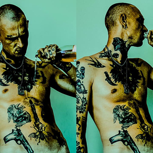 🔥 Heiße Fotos, Model-Portfolio  #86364 Tätowiermodell Eric Rone