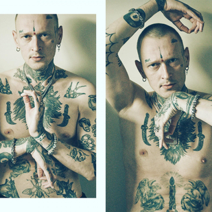 🔥 Heiße Fotos, Model-Portfolio  #86376 Tätowiermodell Eric Rone