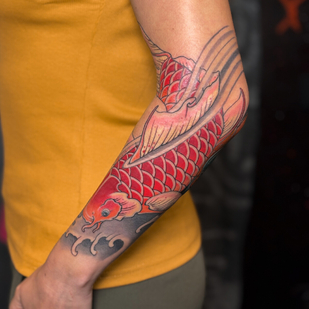 Weiblich Farbe Japanisch tattoo #95784 | Tattoo Artist Odincov Egor