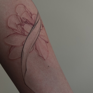 Weiblich Farbe Skizze tattoo #91711 | Tattoo Artist Sergeeva Tattoo