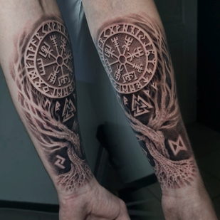 Schwarz und Grau  tattoo #91397 | Tattoo Artist Roma Ro