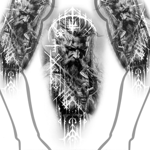 tattoo #92613 | Tattoo Artist Spray Gun