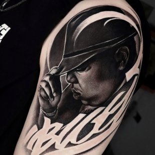 tattoo #95783 | Tattoo Artist Spray Gun