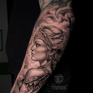 Männlich Schwarz Realismus tattoo #91300 | Tattoo Artist Tattooed